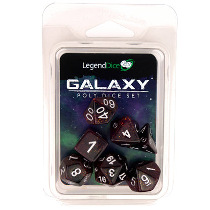 Clamshell Dice Pack - Galaxy