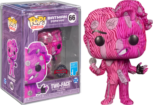 #66 Two-Face Art Series DC Heroes Funko Pop Sealed in Stack