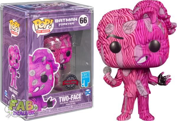 #66 Two-Face Art Series DC Heroes Funko Pop Sealed in Stack