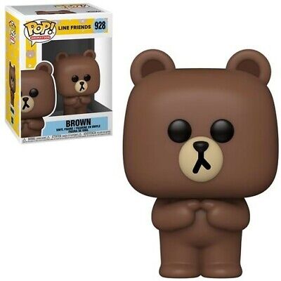 #928 Brown Bear Line Friends Animation Funko Pop