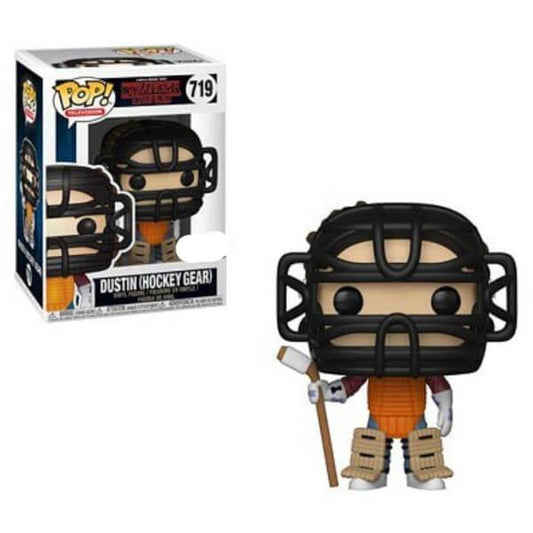 #719 Dustin Hockey Gear Stranger Things Television Funko Pop