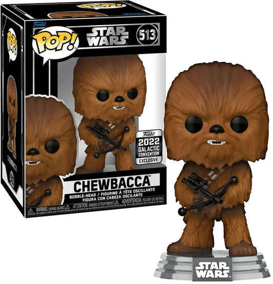 #513 Chewbacca 2022 GALACTIC CONVENTION Star Wars Funko Pop