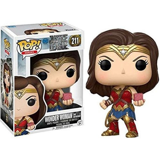 #211 Wonder Woman and Motherbox Justice League DC Heroes Funko Pop
