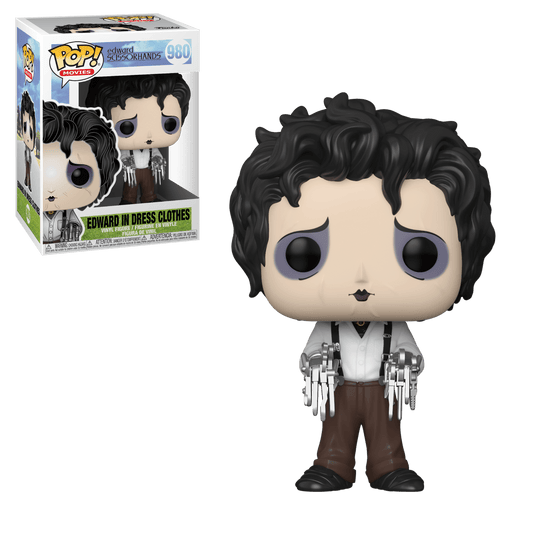 #980 Edward Scissorhands in Dress Clothes Horror Movies Funko Pop
