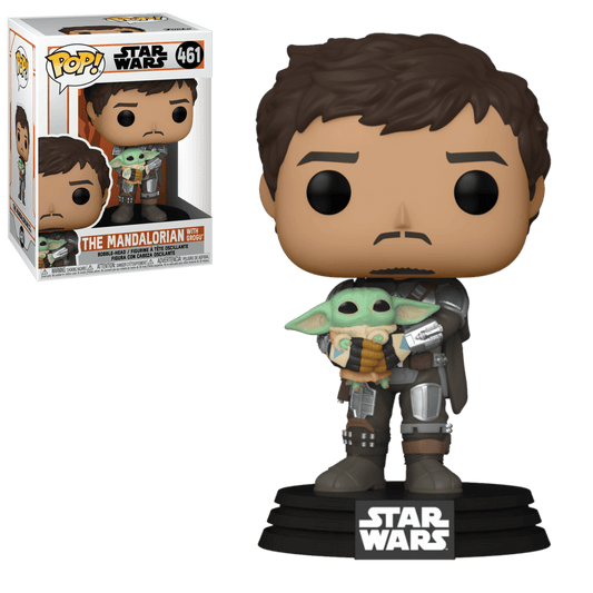 #461 The Mandalorian with Grogu Star Wars Funko Pop