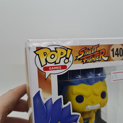 #140 Blanka Hyper Fighting Yellow Street Fighter Games Funko Pop