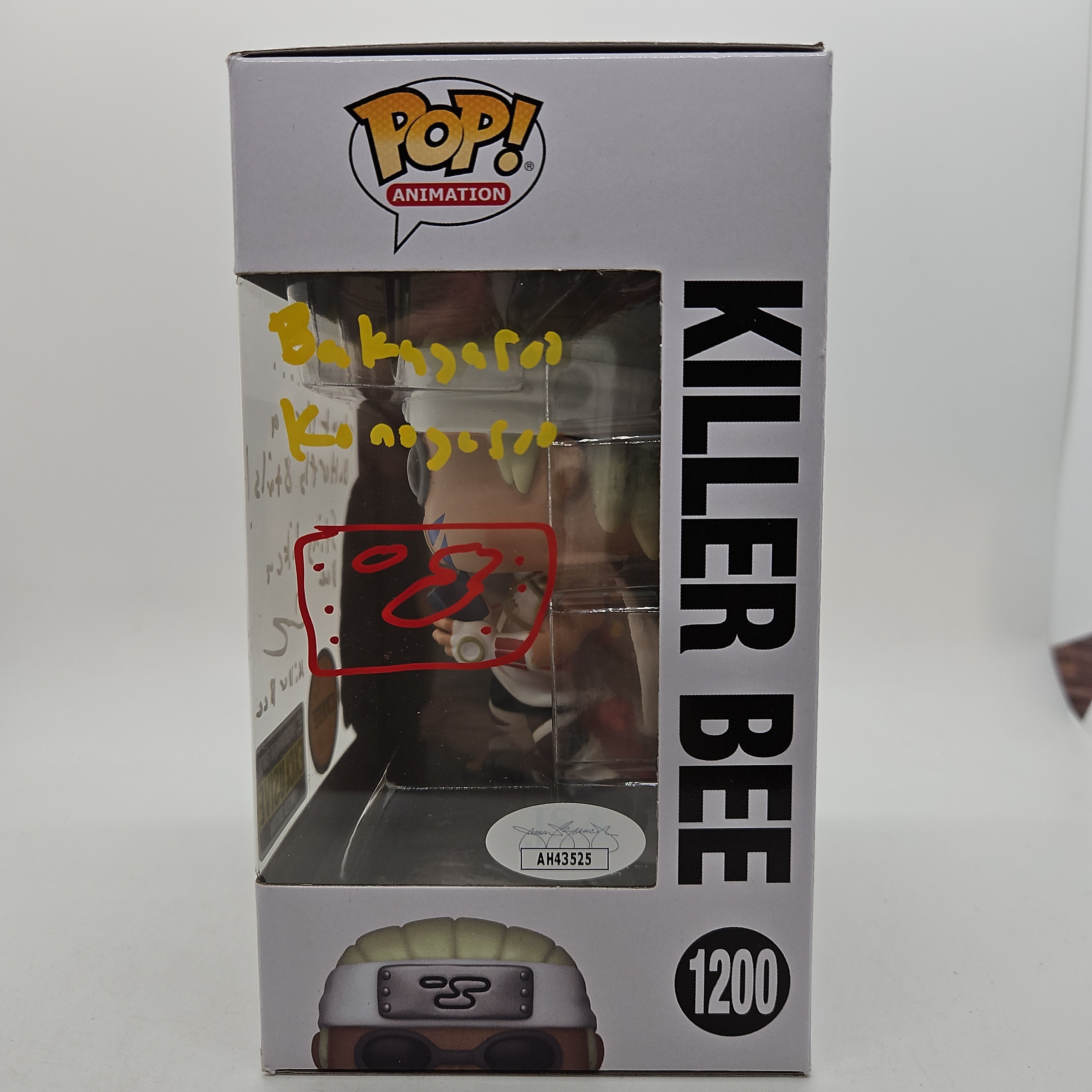 1200 Killer Bee CHASE SIGNED by Catero Colbert Naruto Shipuden Animat – Fab  Deals UK Ltd