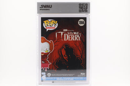 #1866 Blood Pennywise IT Horror Movies Graded and SWAU Encapsulated Funko Pop Grade 9