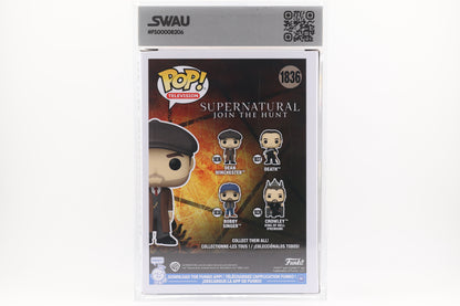 #1836 Dean Winchester Supernatural Graded and SWAU Encapsulated Funko Pop Grade 8