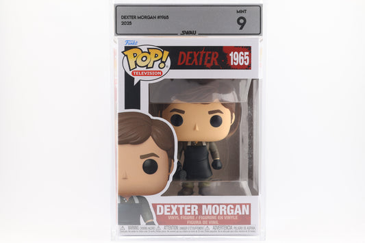 #1965 Dexter Morgan Horror Television Graded and SWAU Encapsulated Funko Pop Grade 9