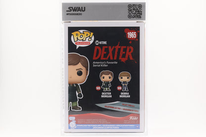 #1965 Dexter Morgan Horror Television Graded and SWAU Encapsulated Funko Pop Grade 9