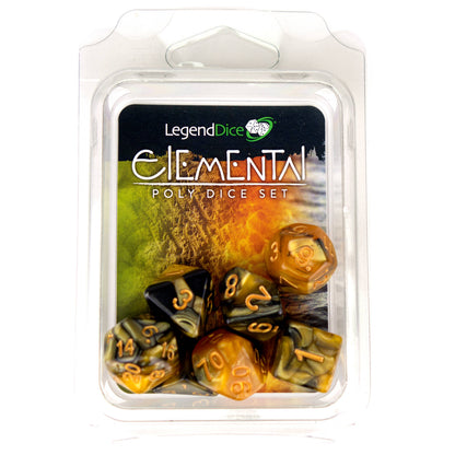 Clamshell Dice Pack - Elemental