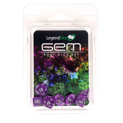 Clamshell Dice Pack - Mini Dice Set