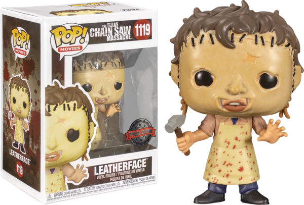 #1119 Leatherface Texas Chainsaw Massacre Horror Movies Funko Pop