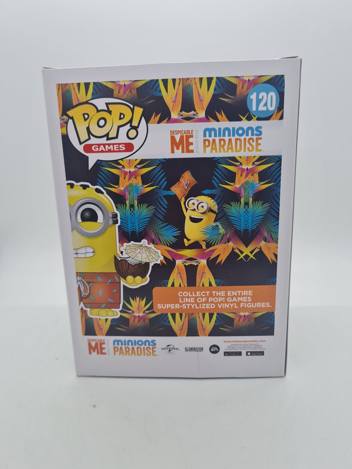 #120 Phil Despicable Me Minions Paradise Games Funko Pop