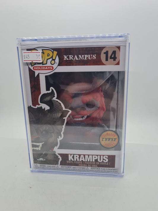 #14 Krampus Red CHASE Holidays Funko Pop in Stack