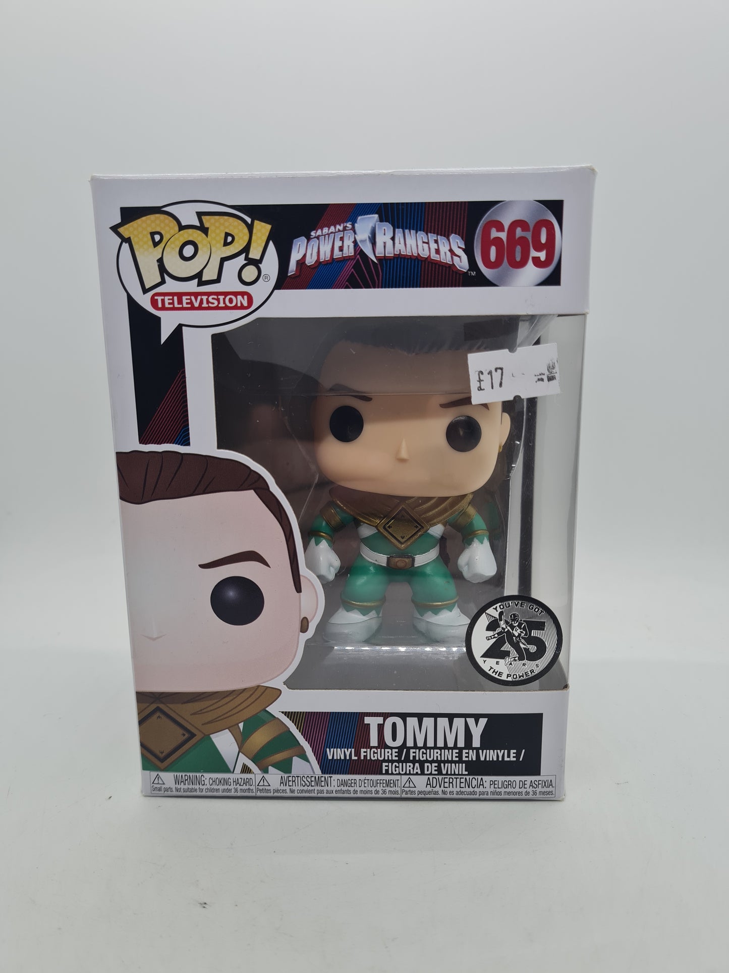 #669 Tommy Power Rangers Television Funko Pop