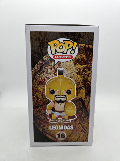 #16 Leonidas 300 SIGNED By Gerard Butler with COA Movies Funko Pop in Stack