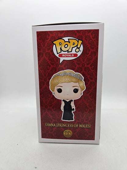 #03 Diana Princess of Wales CHASE Royals Funko Pop in Stack