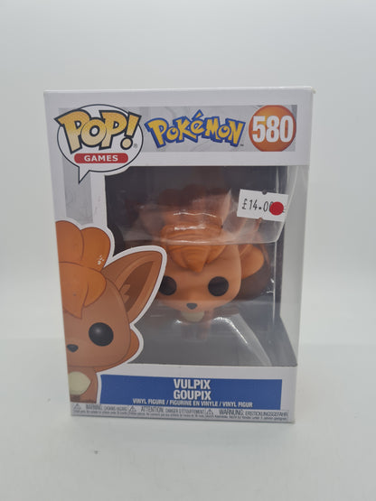 #580 Vulpix Pokemon Games Funko Pop