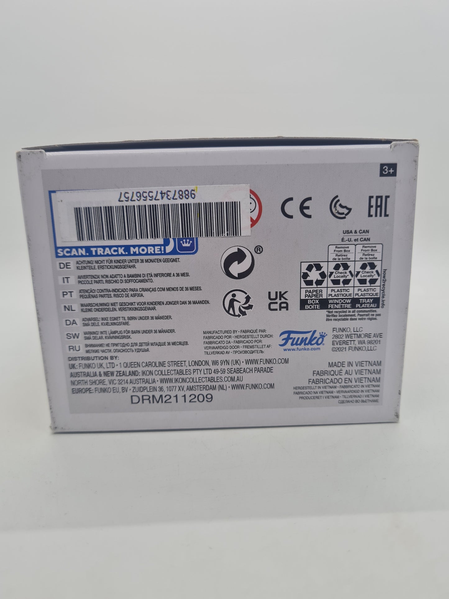 #580 Vulpix Pokemon Games Funko Pop