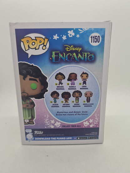 #1150 Bruno Madrigal GLOW Encanto Disney Funko Pop