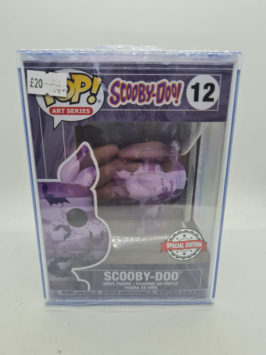 #12 Scooby-Doo Art Series Television Funko Pop in Stack