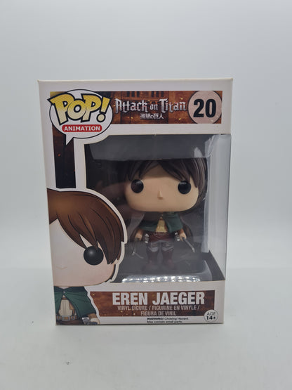 #20 Eren Jaeger Attack On Titan Animation Funko Pop