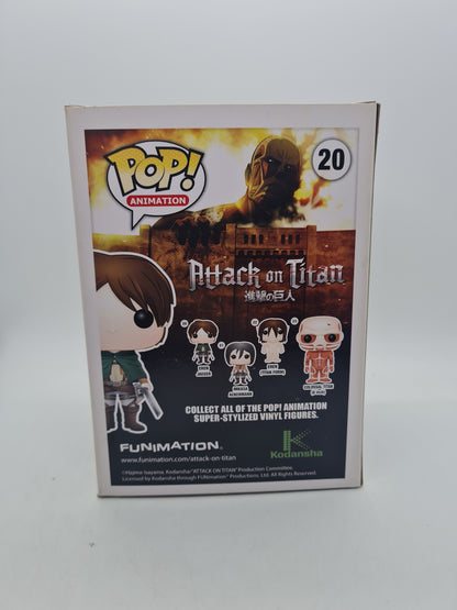 #20 Eren Jaeger Attack On Titan Animation Funko Pop
