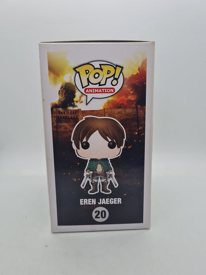 #20 Eren Jaeger Attack On Titan Animation Funko Pop