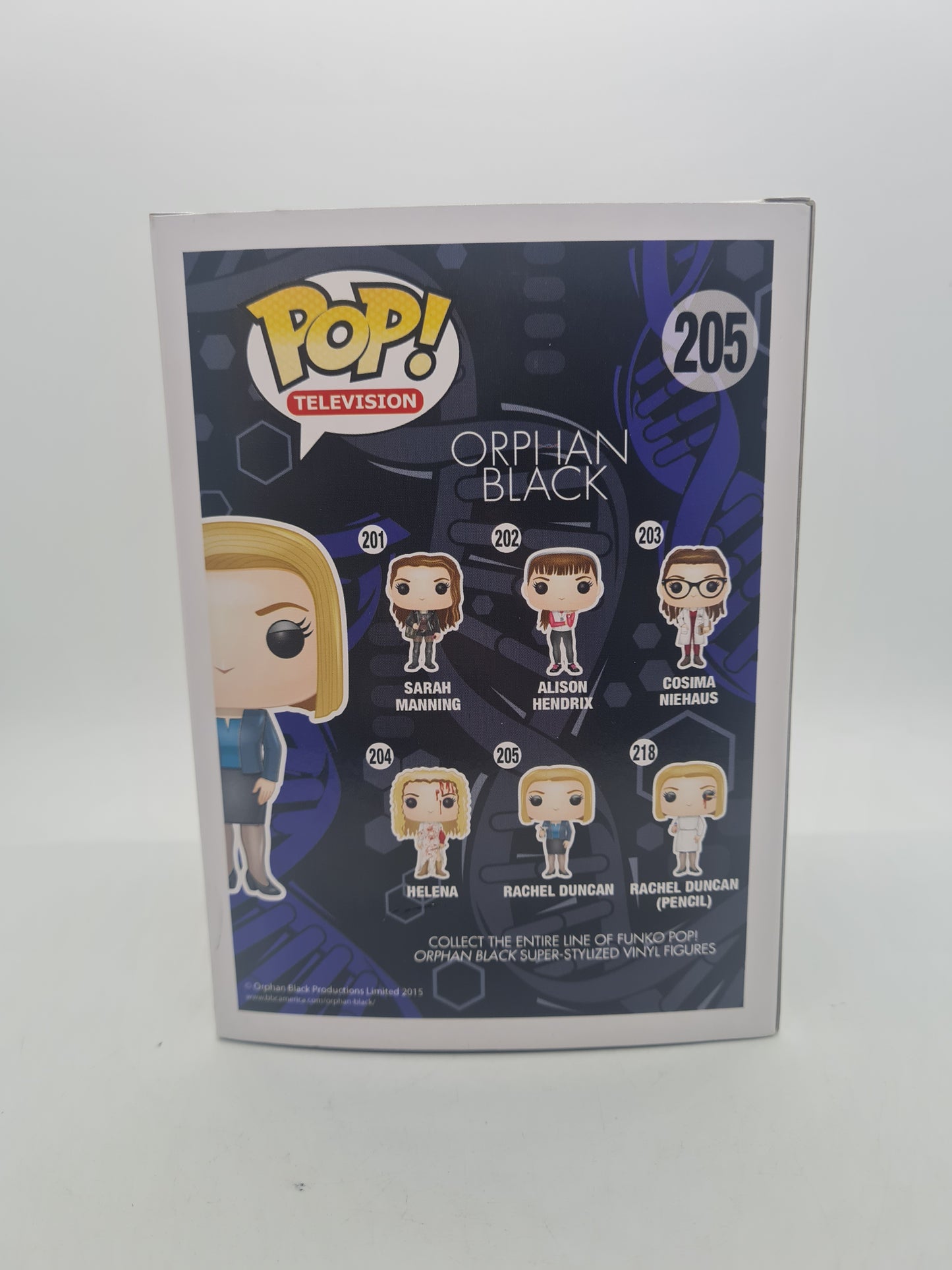 #205 Rachel Duncan Orphan Black Television Funko Pop