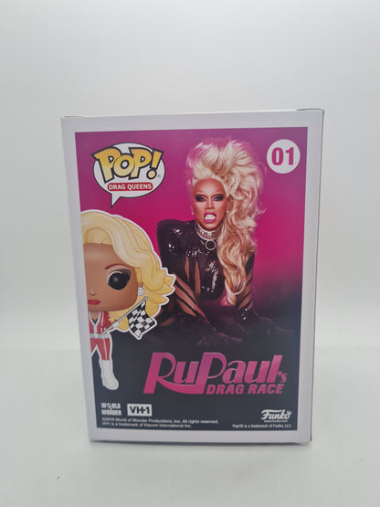 #01 RuPaul DIAMOND DRAG CON Drag Queen Drag Race Funko Pop in Stack