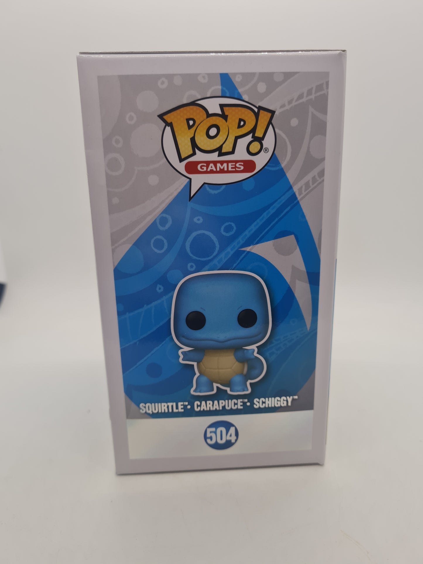 #504 Squirtle PEARLESCENT POKEMON CENTRE Games Funko Pop