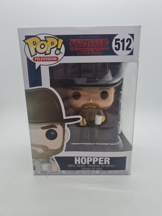 #512 Hopper Stranger Things Television Funko Pop