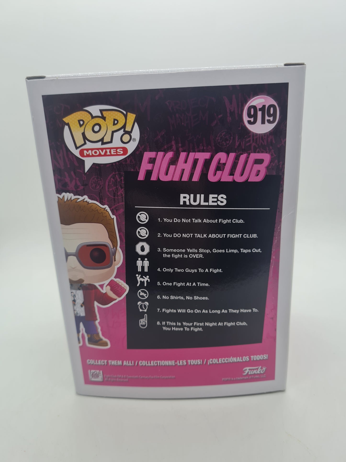 #919 Tyler Durden Fight Club Movies Funko Pop