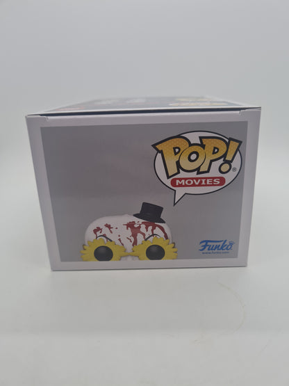 #1593 Art The Clown With Glasses CHASE Terrifier Movies Funko Pop In Magnetic Stack