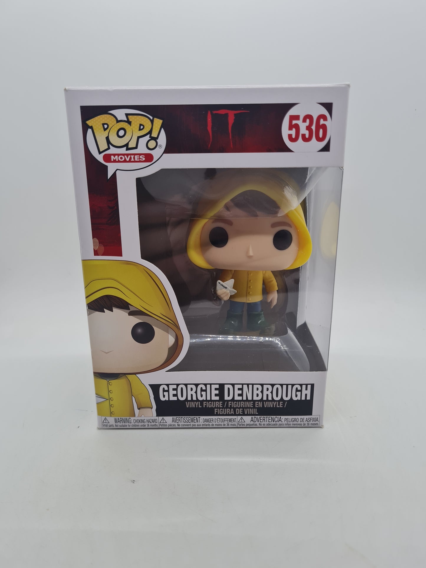 #536 Georgie Denbrough IT Movies Funko Pop