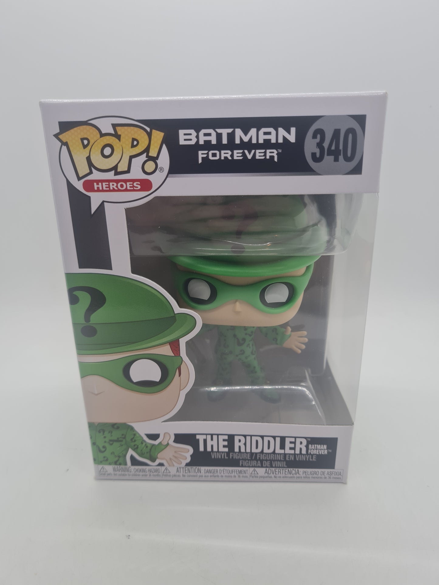 #340 The Riddler Batman Forever DC Heroes Funko Pop