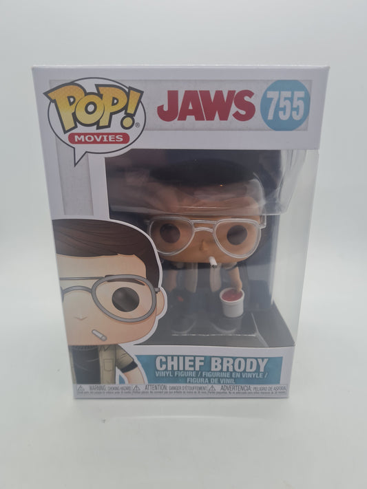 #755 Chief Brody Jaws Movies Funko Pop