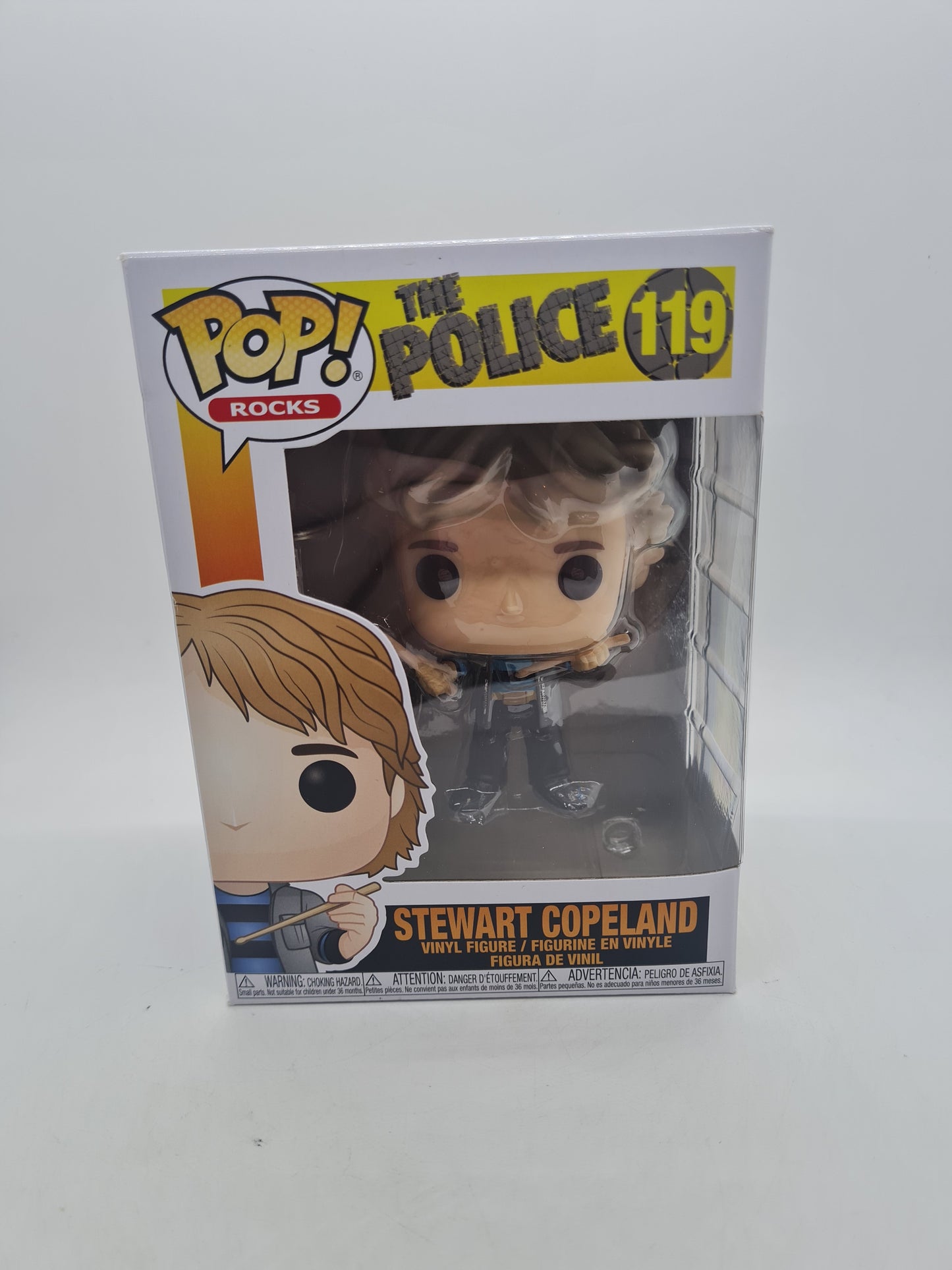 #119 Stewart Copeland The Police Rocks Funko Pop