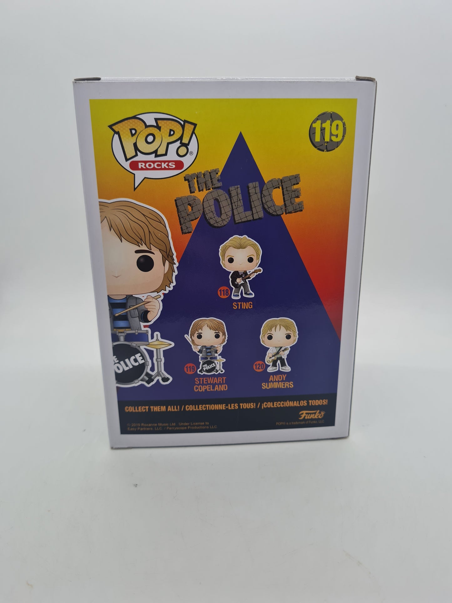 #119 Stewart Copeland The Police Rocks Funko Pop