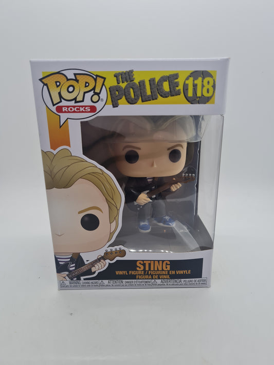 #118 Sting The Police Rocks Funko Pop