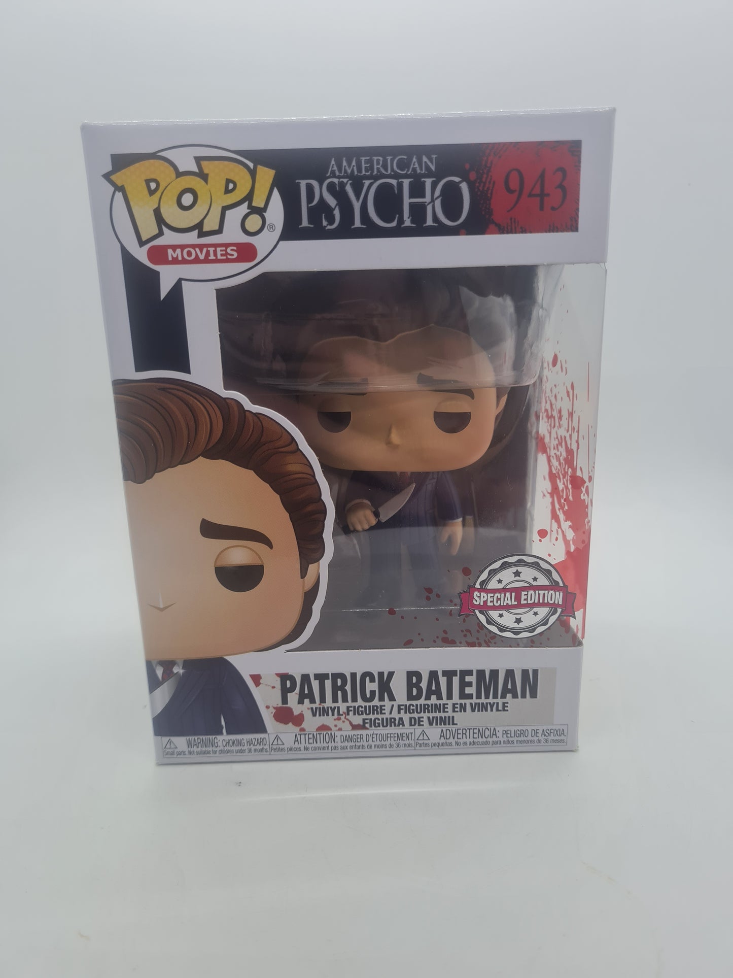 #943 Patrick Bateman American Psycho Movies Funko Pop