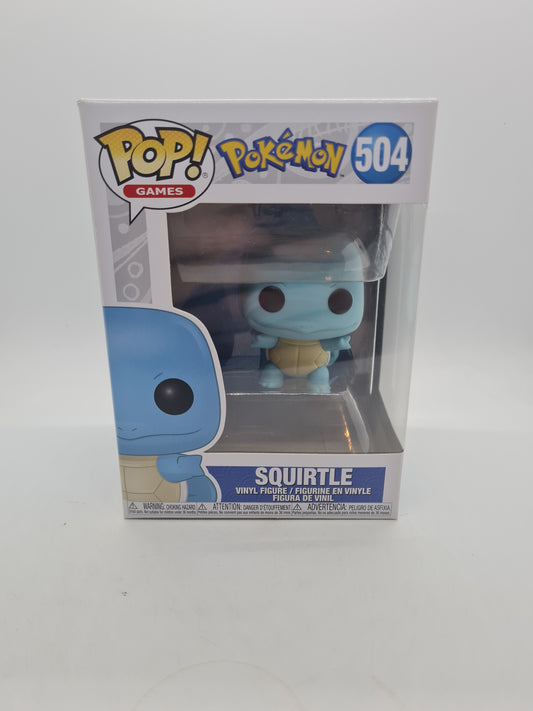 #504 Squirtle Pokemon Games Funko Pop