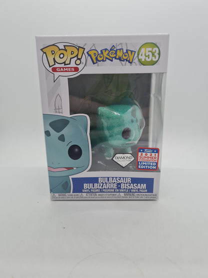 #453 Bulbasaur DIAMOND SUMMER CONVENTION Pokemon Games Funko Pop