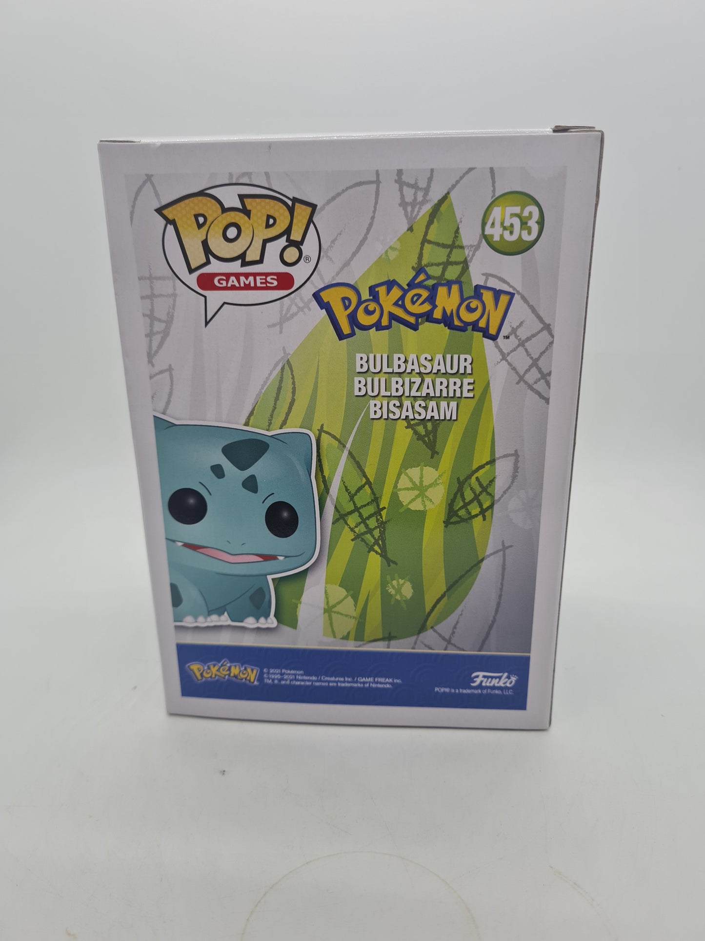 #453 Bulbasaur DIAMOND SUMMER CONVENTION Pokemon Games Funko Pop