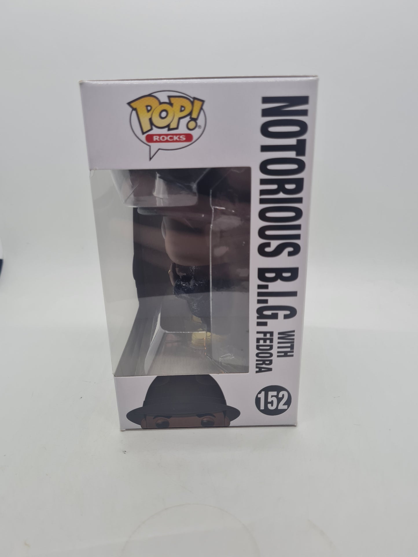 #152 Notorious B.I.G Woth Fedora Rocks Funko Pop