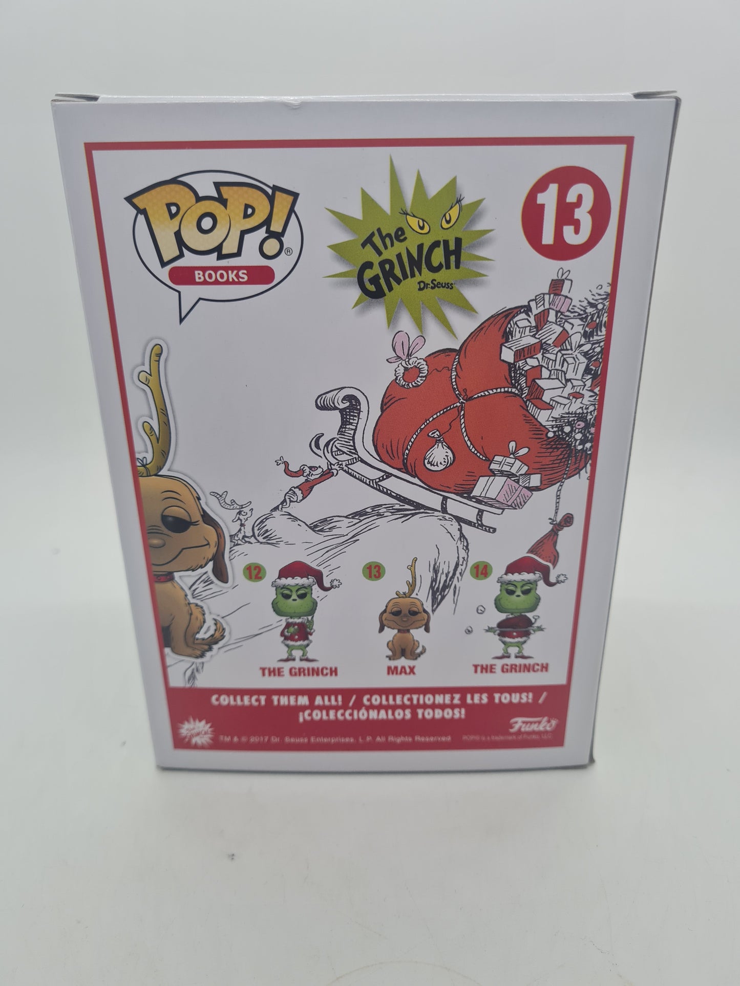 #13 Max The Grinch Books Funko Pop