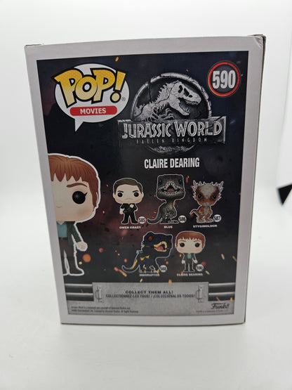 #590 Claire Dearing Jurassic World Movies Funko Pop