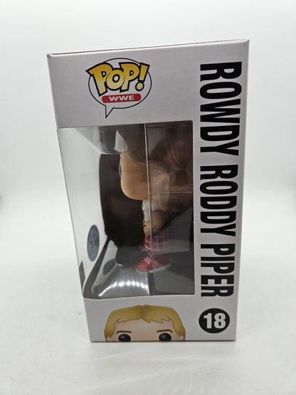 #18 Rowdy Roddy Piper UNDERGROUND TOYS EXCLUSIVE WWE Funko Pop